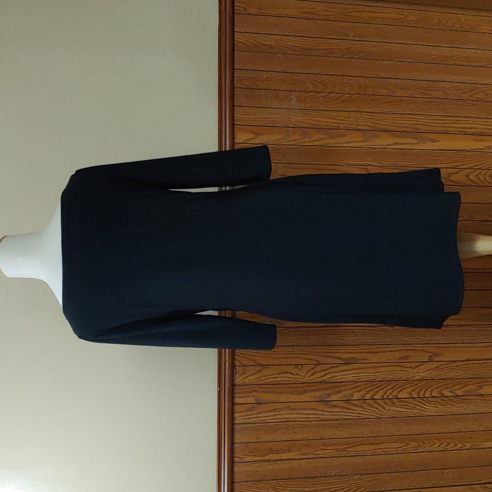 White House Black Market Sheer Tiered Front Dress S - Picture 6 of 14